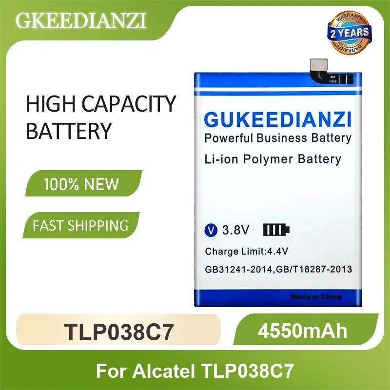

Аккумулятор для Alcatel TLP038C7 TLi021F7 TLp025J1 TLP048A8 высокой емкости