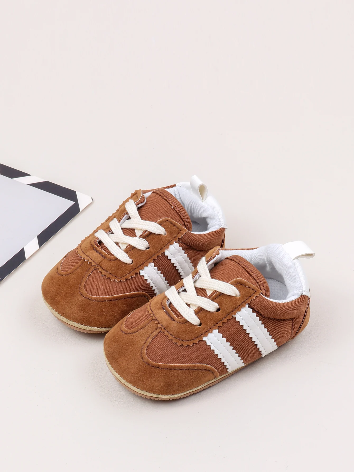 Baby Casual Sportschuhe für Frühling Herbst Hochwertige TPR Sohle Anti-Rutsch Prewalker Für 0-18M Mädchen und Jungen BLS4034 – Detail 4