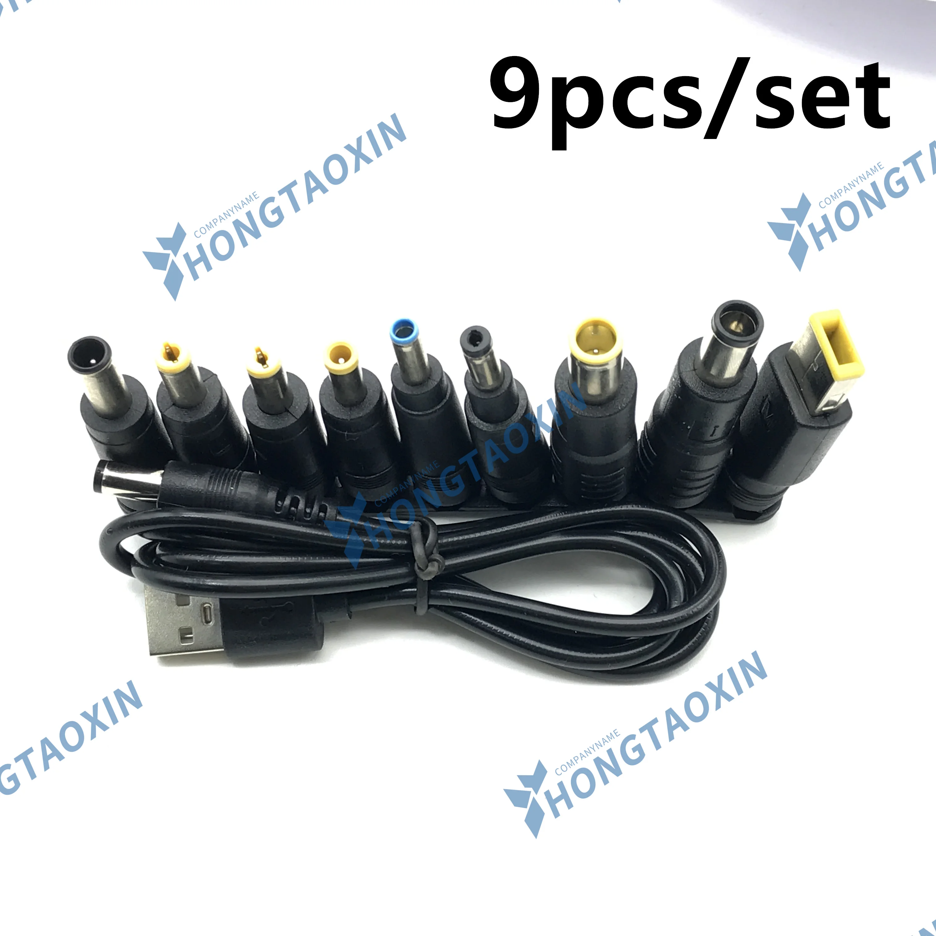 Universal DC AC Power Adapter Tips Connector Kits for Lenovo Thinkpad Laptop Power Supply 5.5mmx2.5mm Plug Jack Sets 5.5*2.1mm