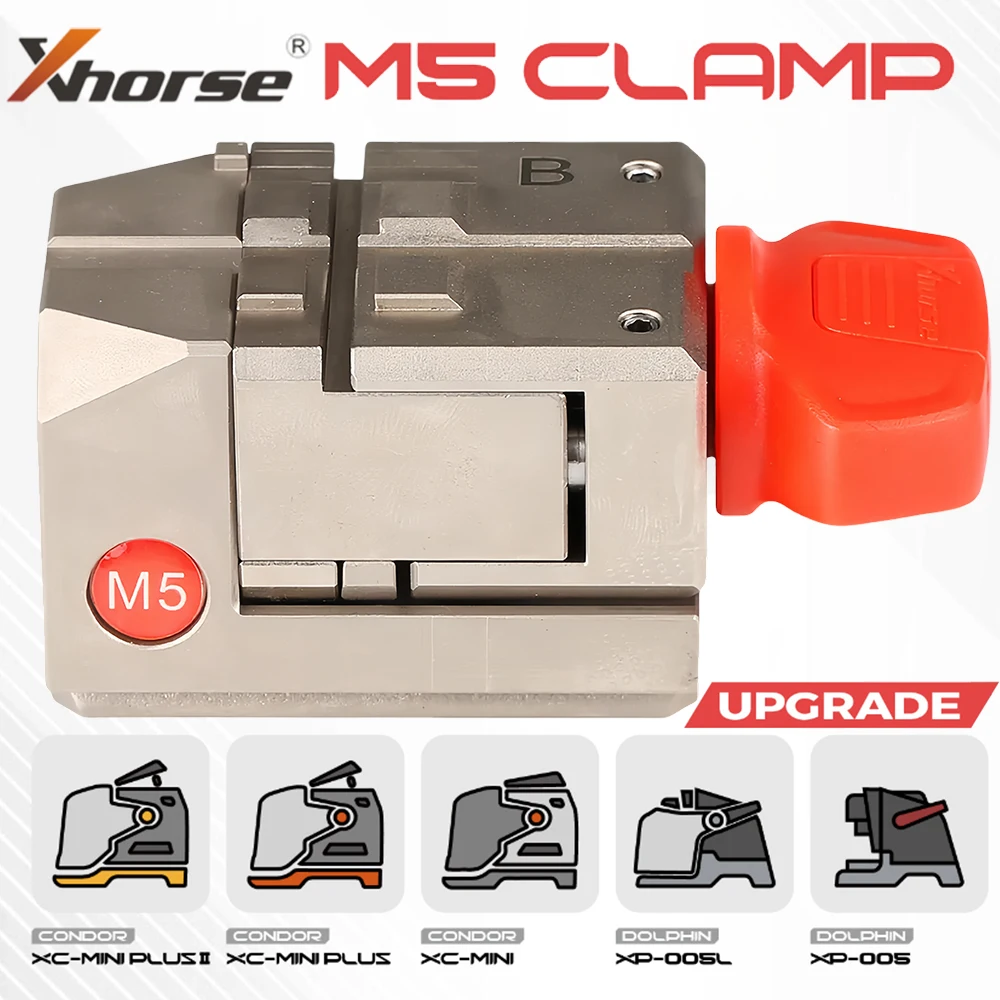 

Зажим Xhorse M5 для Xhorse Condor Mini Plus, Condor II, Dolphin XP005, Dolphin XP005L
