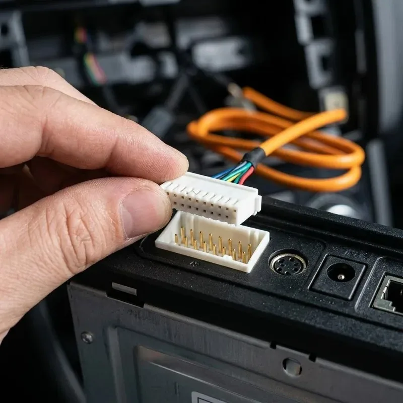 Car Navigation 4G Connection SIM Card Slot Cable Car Accessories 20-pin Android Cable Replacement for Android Auto Audio Systems