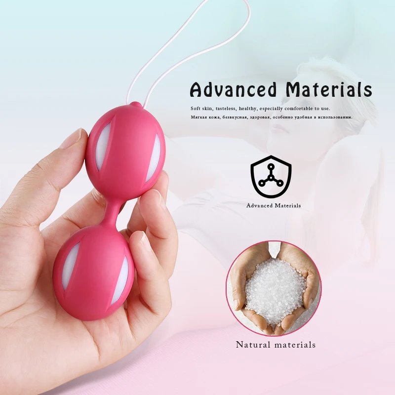 Smart Silicone Ball Vibrator Kegel Ball Vagina Tighten Exercise Machine Sex Toy G-Spot Vibration for Women Masturbator Massage