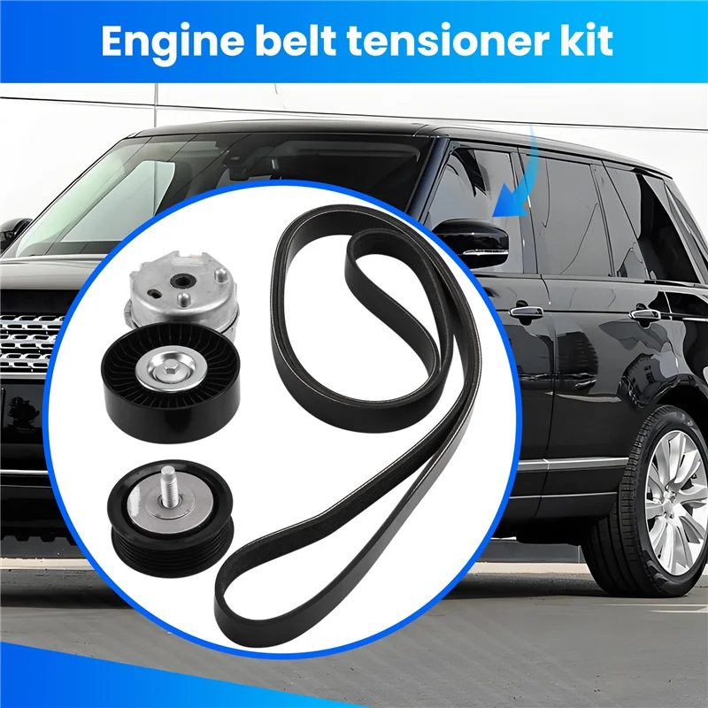 

AU04 -LR035502 LR035493 LR036304 Diesel Alternator Drive Belt Tensioner Pulley For Land Rover Range Rover Sport Discovery 4