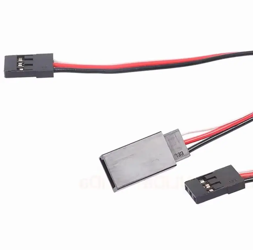 RC Toy Receiver Switch Aluminum Face-Plate JR Connector on/off Power Switch for Rc Car Boat Plane Quadcopter Aircraft Drone