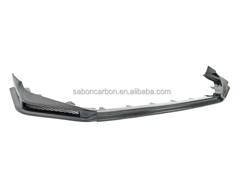New! Type R FL5 Front lip Carbon Fiber Front Bumper Lip Spoiler SN style For Type R