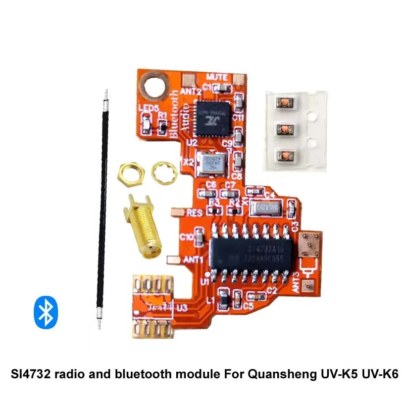 LUSYA Modified SI4732 Radio And Bluetooth Stereo Transmitter Module Using Software Version CEC0.5 For Quansheng UV-K5 K6