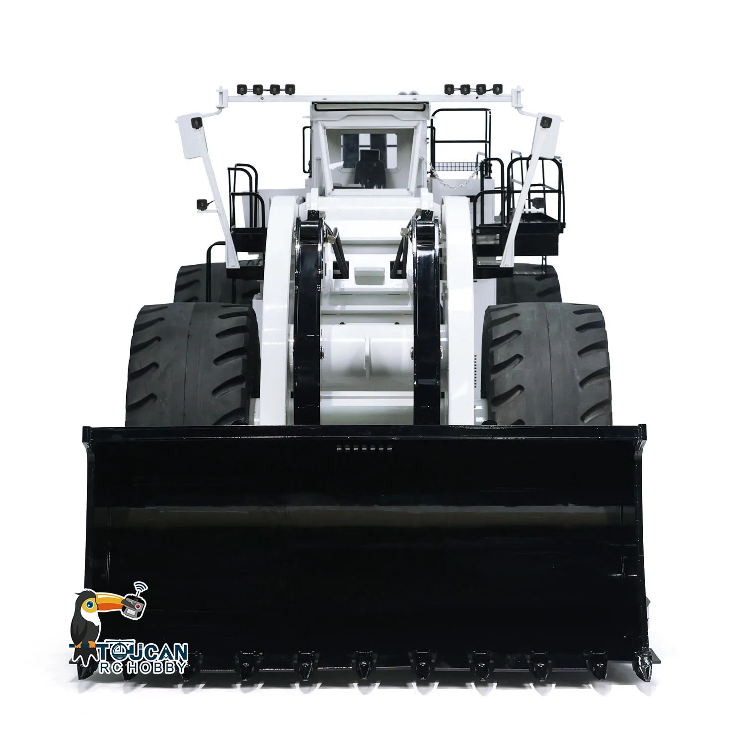 1:14 L2350 RTR cargador hidráulico RC vehículo de construcción de Radio Control de alta resistencia movimiento de tierra sonido ligero juguetes de humo para adultos