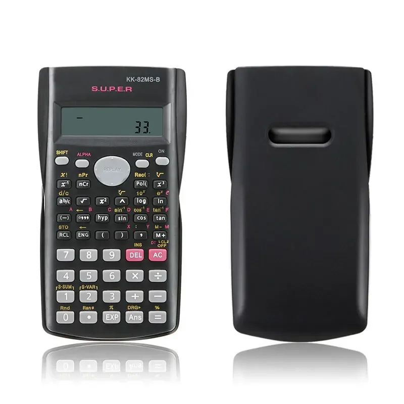 Scientific Calculator with 240 Functions and 2-Line Screen Multi-purpose Portable Student Calculator for Math Teaching image 5