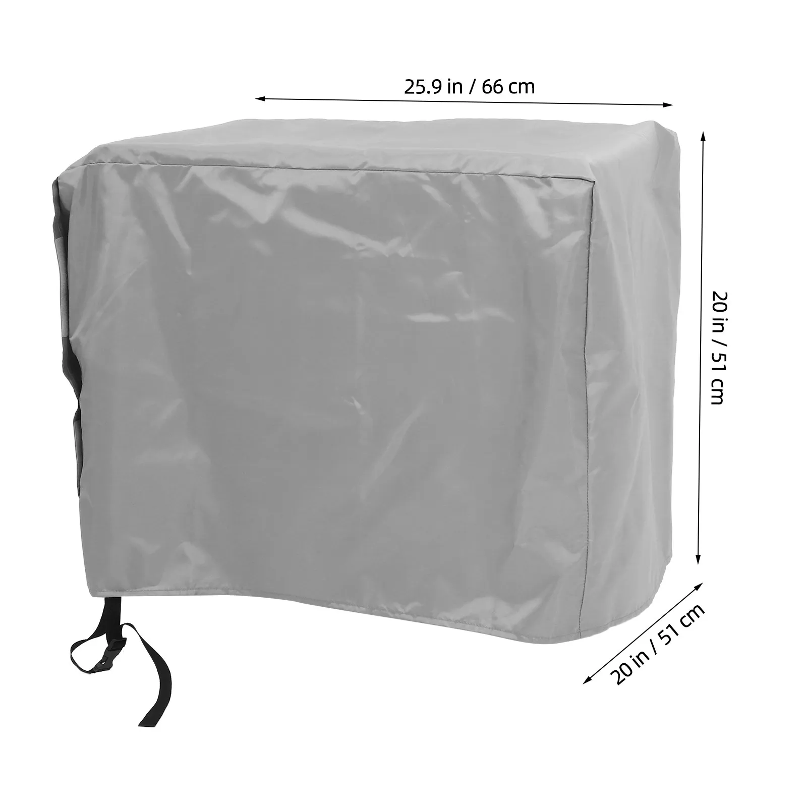 Outdoor Oxford Cloth Generator Cover Heavy Duty Waterproof Weatherproof Breathable Running Protective Shield Rain Windproof
