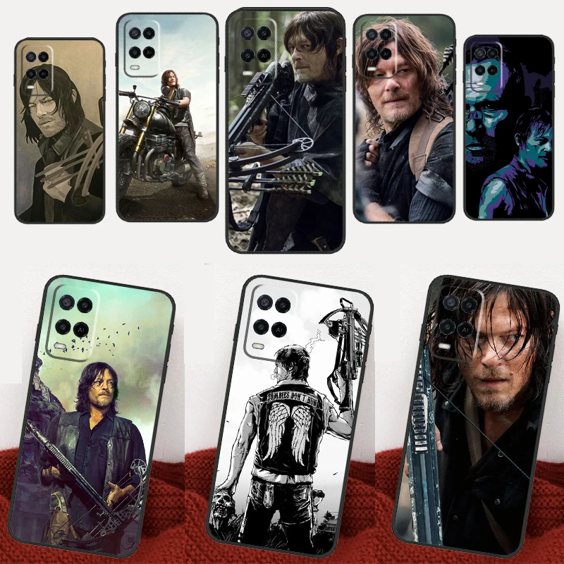 The Walking Dead Daryl Dixon Case For OPPO A17 A77 A57 A53 A54 S A74 A94 A78 A98 A5 A9 A31 A15 A52 A72 A93 A16 A76 A96