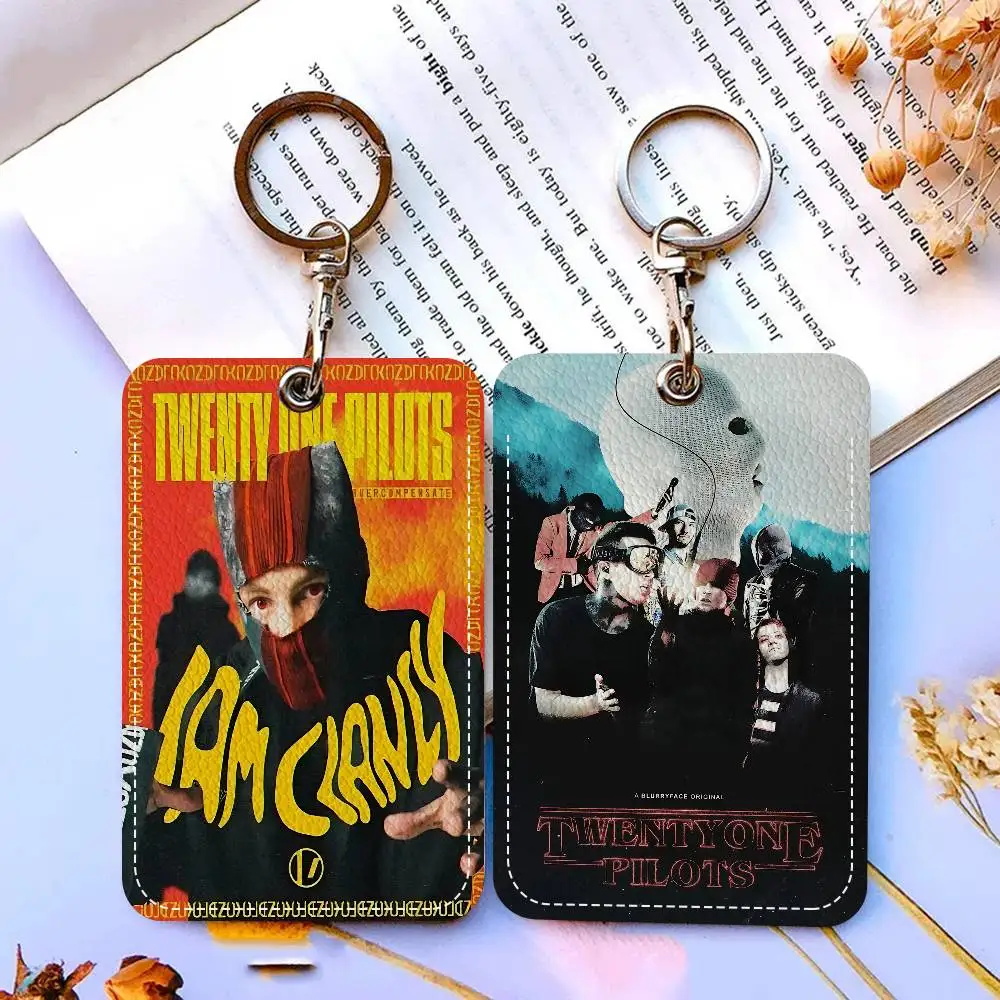 Брелок для бейджа Band T-Twenty O-One P-Pilots, брелок для банковских деловых рабочих карточек, защитный чехол для студенческой карты, автобусной карты