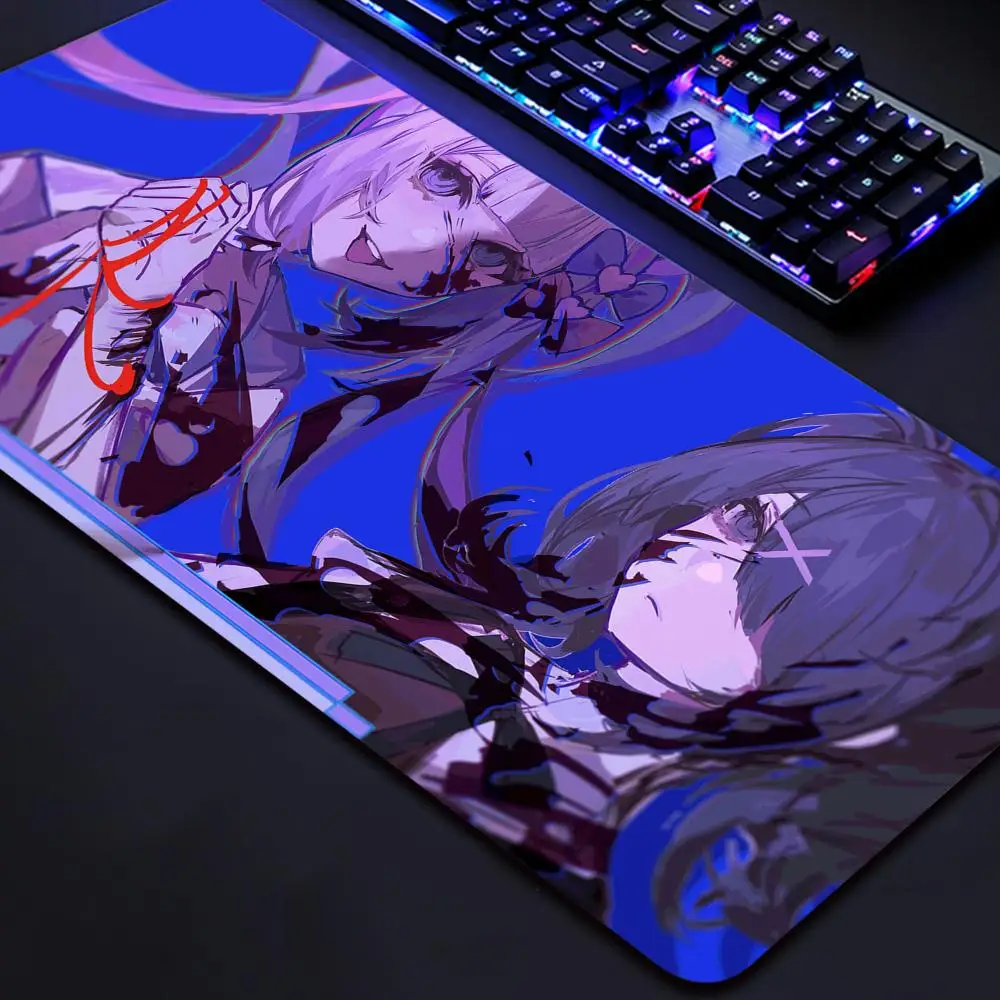 Needy Girl Overdose Mouse Pad Gamer 900x400 Desk Mat XXL Large Mousepad Compute Deskpad Art Gaming Mouse Mats Speed Company Pads