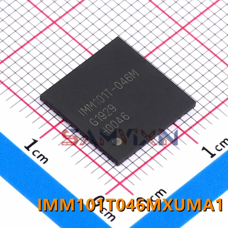 IMM101T046MXUMA1 IMM101T-046M (1piece) PQFN-38-EP(12x12) Triple Half Bridge Motor Controller 15V ,Original In Stock