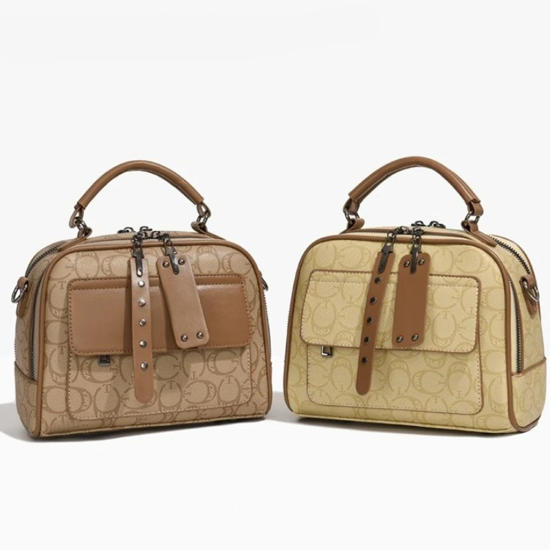 

Popular Light Luxury Female Handbag: Exquisite French Style Shoulder Bag, Versatile and Fashionable 2025 New Niche Trend