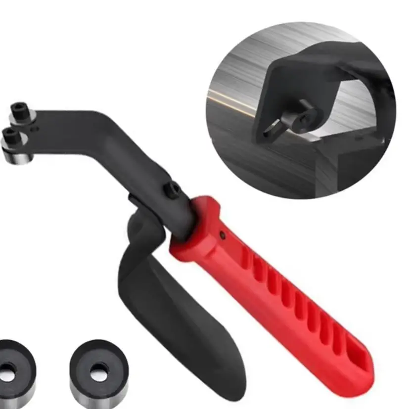 

DB1000 двухсторонний скребок для удаления заусенцев из листового металла, скребок для снятия фаски, инструмент для обрезки и снятия заусенцев, металлические листы с прямыми краями