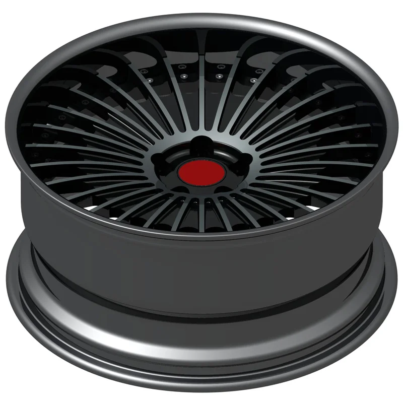 Borui Custom 2-Piece Forged Wheel 18-26 Inch 5x114.3 5x120 5x130 For Mercedes For Rolls-Royce For Bentley