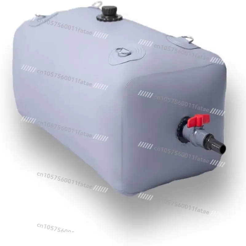 

Foldable Portable Emergency Backup Water Storage，Container for Construction Survival Kit Camping Gear (29 Gallon) Gray