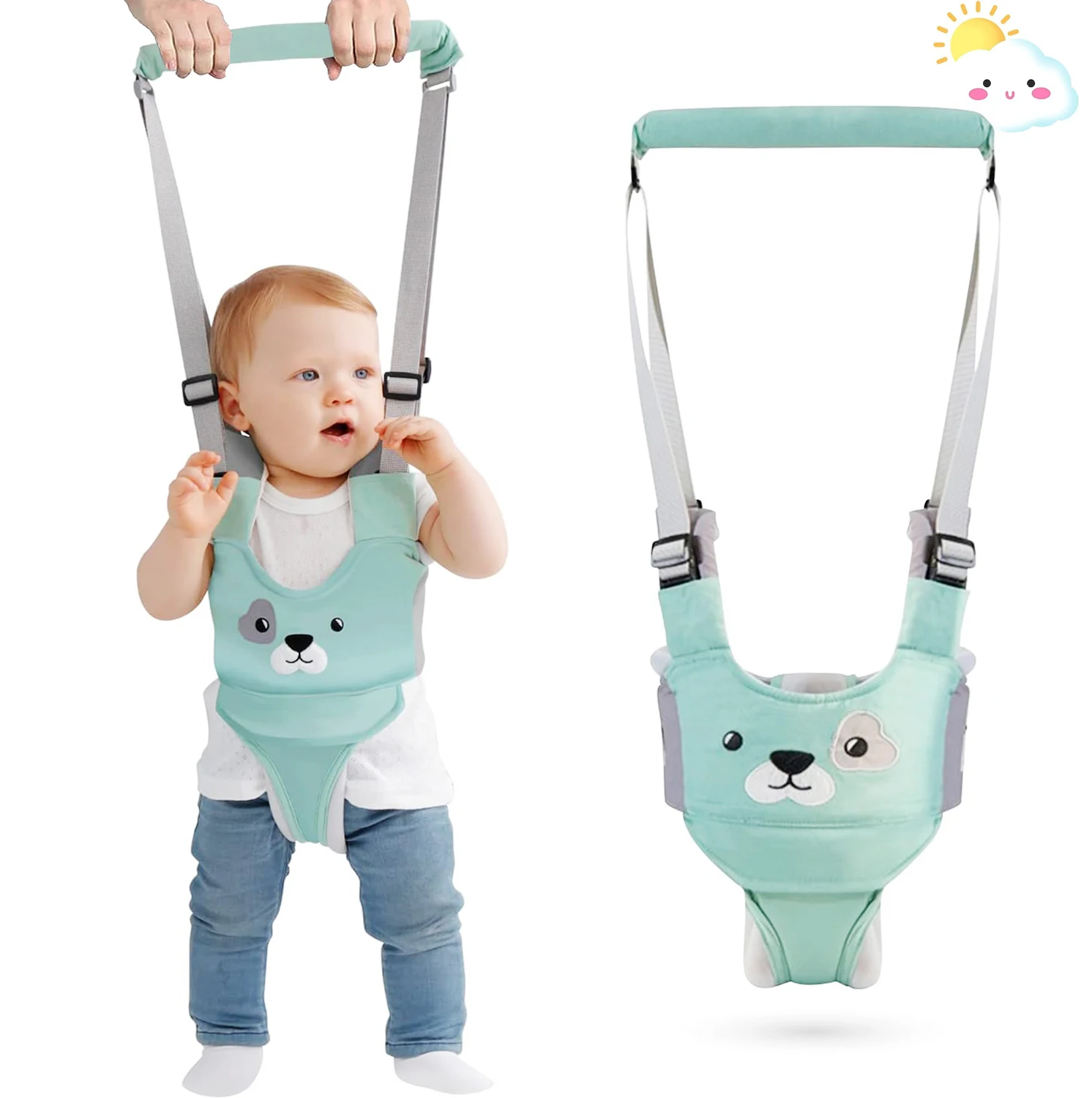 Baby Walking Belt - Handheld Children's Walking Assistant - Walking Assistance Belt - Children's Learning and Walking Assistance