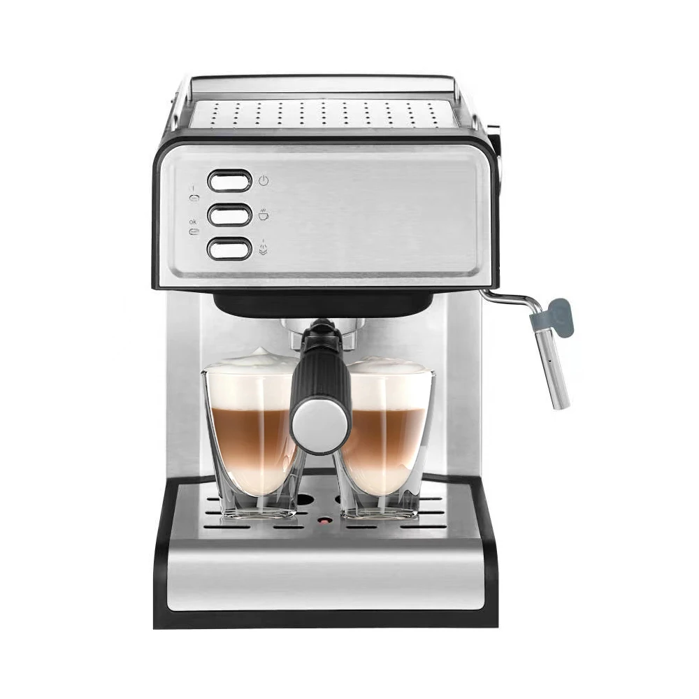 2025 Professional Semi Automatic Electric Smart Coffee Maker Machine for Home Commercia