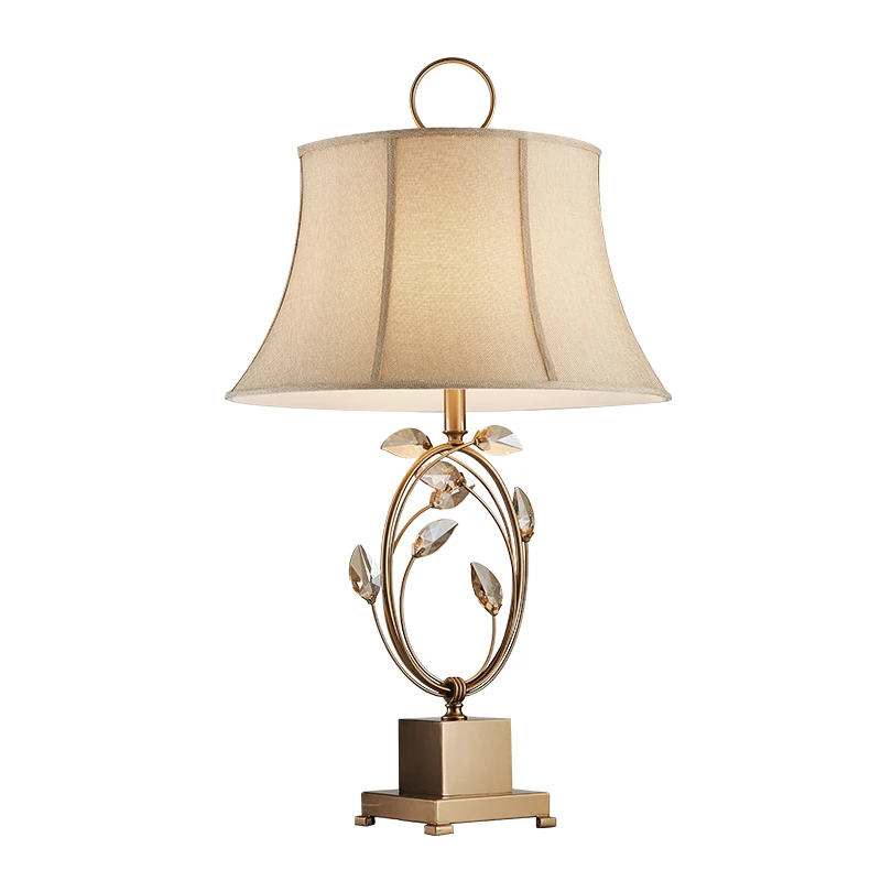 

Modern European neoclassical crystal creative hotel clubhouse model room living room bedroom bedside table lamp