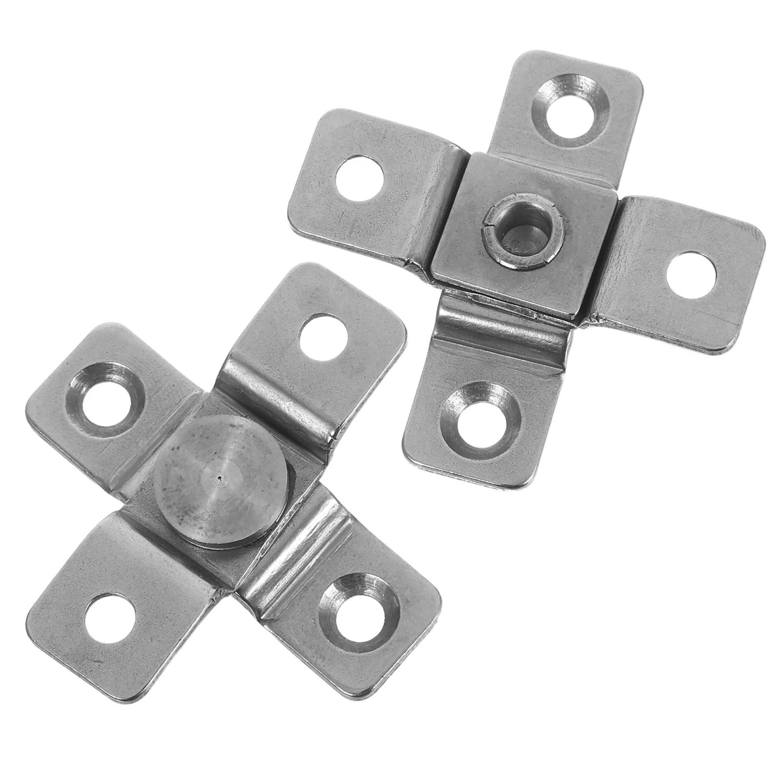 

2Pcs Damping Hinges Stainless Steel Torque Positioning Shaft Adjustable Hidden Door Pivot for Cabinet Wardrobe