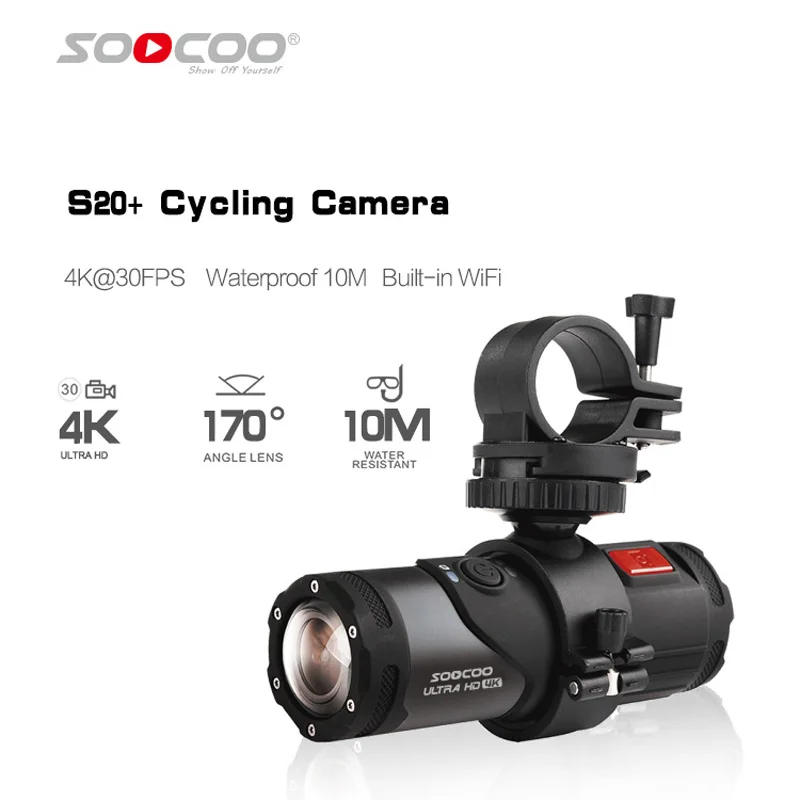 4K Sports Cycling Camera Camcorder Waterproof Outdoor Bike Motorcycle Helmet HD Action Camera 16M Pixels DV Car Video Recorder