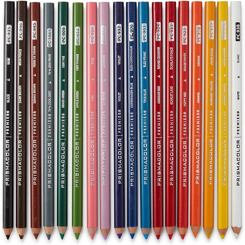 USA Prismacolor Premier Colored Pencils Soft, Thick Cores Lightfast  Drawing Material Oil Colors 12/24/48/72/132/150 Colors