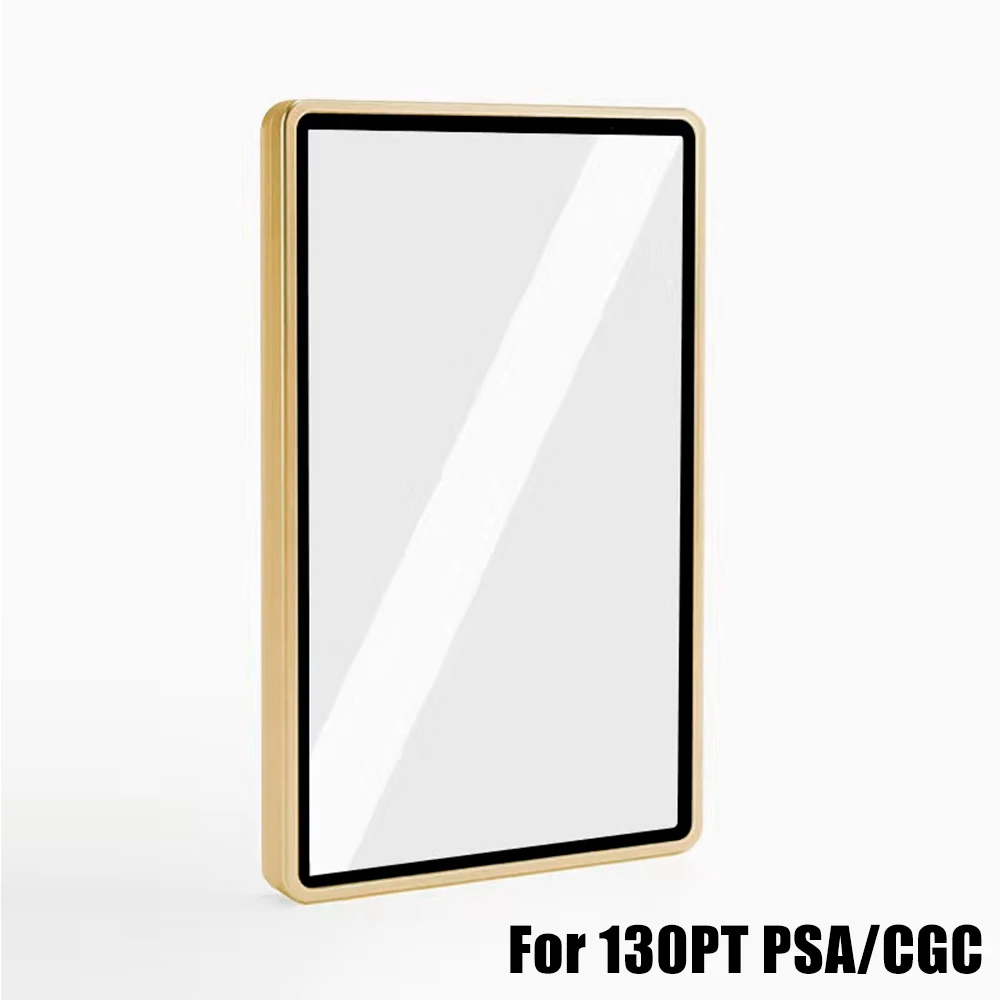 35-130PT Mehrfarbige Aluminiumlegierung Schutzhülle für PSA CGC BGS Graded Card Slabs, gehärtetes Glas Sammelkartenhalter