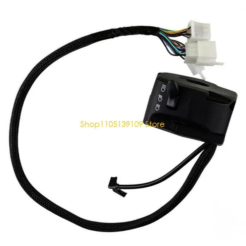 Universal Motorcycle Handlebar Control Control Multi Function Plastic Metal Design For Custom Bike Modifications