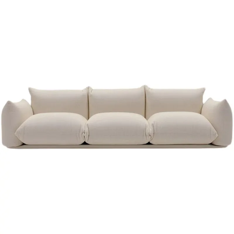 

Creative floor-to-ceiling bread sofa cream wabi sabi