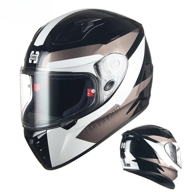 Customized Wholesale Carbon Fiber Motorcycle Protective Helmet Various Patterns Quality Assurance CYRIL-FF360