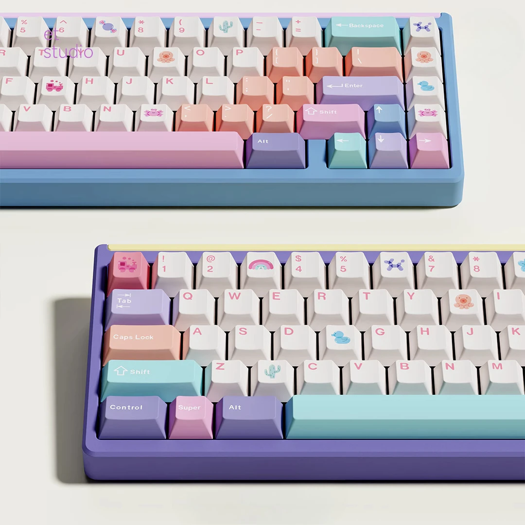 

Balloon party, sublimation PBT original high magnetic axis mechanical keyboard keycaps