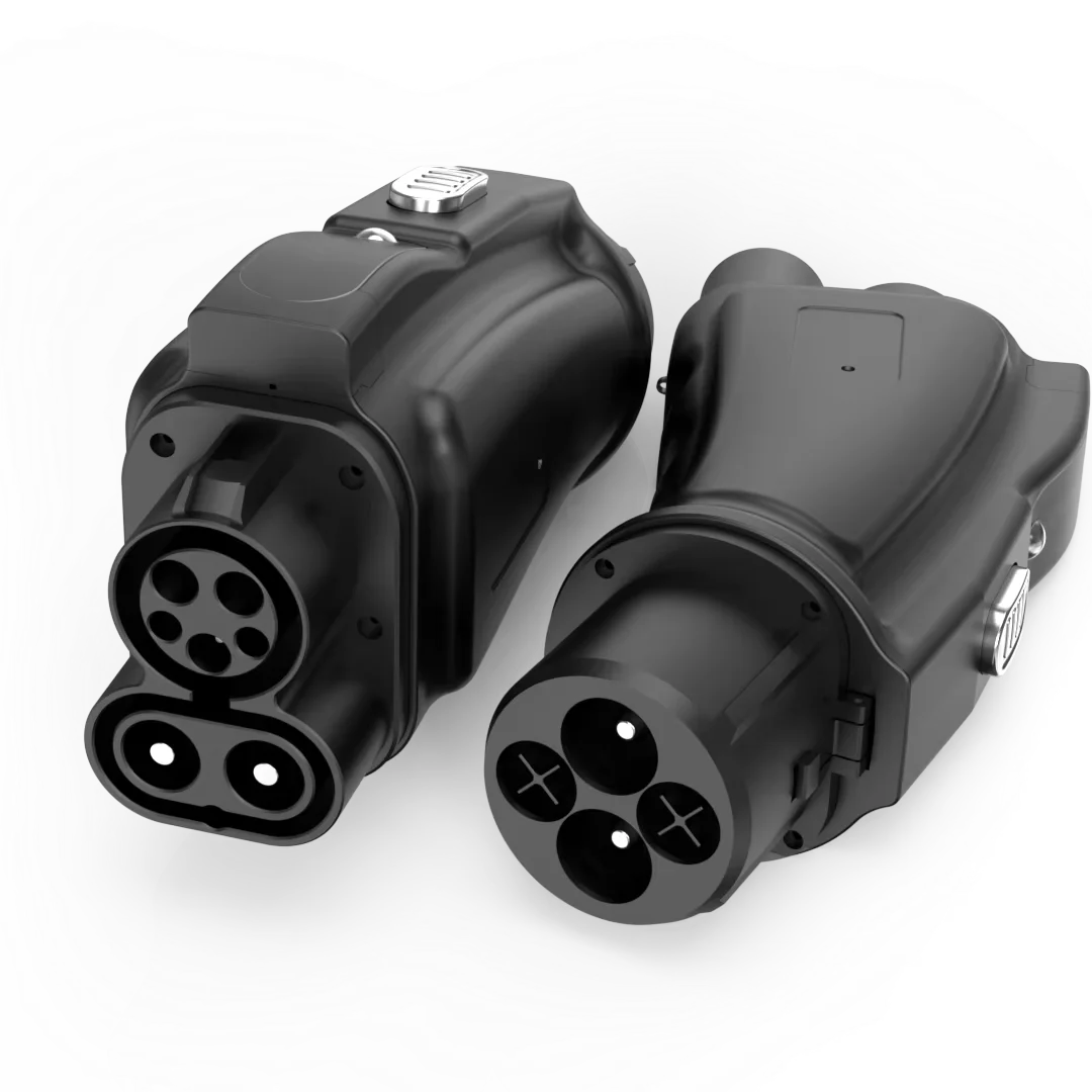

EV DC Adapter CCS1 to Chademo Connector DC Converter for Europe Electric Vehicles Fast Charging