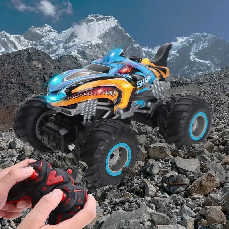 

cool stuff - 1:16 fart spray off-road 4X4 rc cars,2.4G remote control car,rc truck kids toys,rc crawler,monster truck,funny gift