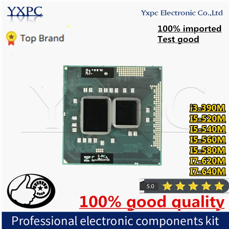 

i3-390M I5-520M I5-540M I5-560M I5-580M I7-620M I7-640M cpu processor PGA