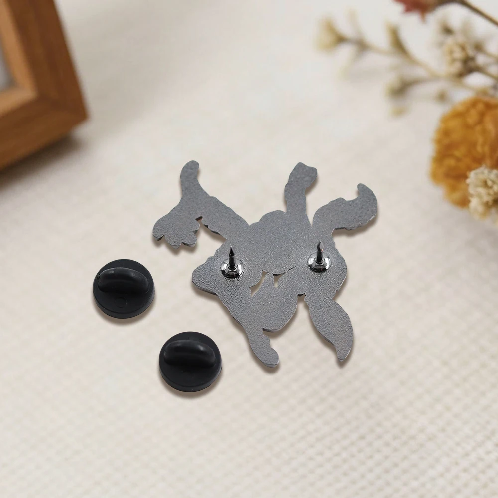 Großartige Feen-Emaille-Pin Ocarina-of-Time Klassischer Spielcharakter-Brosche Nostalgisches Videospieler-Sammlerstück Schmuckgeschenk für Fans – Detail 11