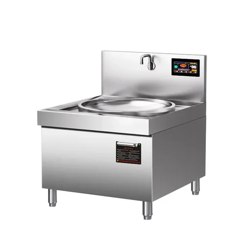 Cuisinière à induction haute puissance usine cantine restauration cuisinière électrique en acier inoxydable cantine induction