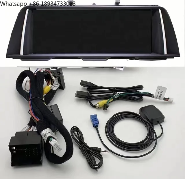 Car Multimedia Player 10.25-inch 4G Lte Android 12.0 Radio Stereo Navigation GPS for BMW 5 Series F10 F11 CIC NBT System 2010-20