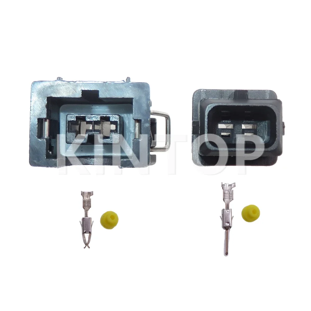 1 세트 2 핀 037 906 240 829441 -1 037906240 106462 -1 EV1 연료 인젝터 노즐 밀폐형 커넥터 AC 어셈블리 플라스틱 하우징 플러그