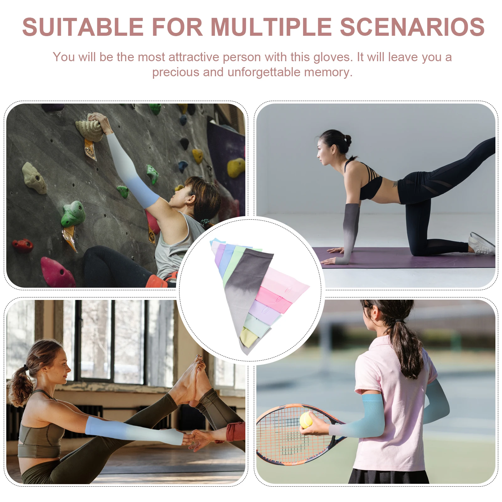 Охлаждающие рукава, летние дышащие, впитывающие пот, эластичные чехлы на руку с защитой от ультрафиолета для мужчин и женщин, езда на велосипеде