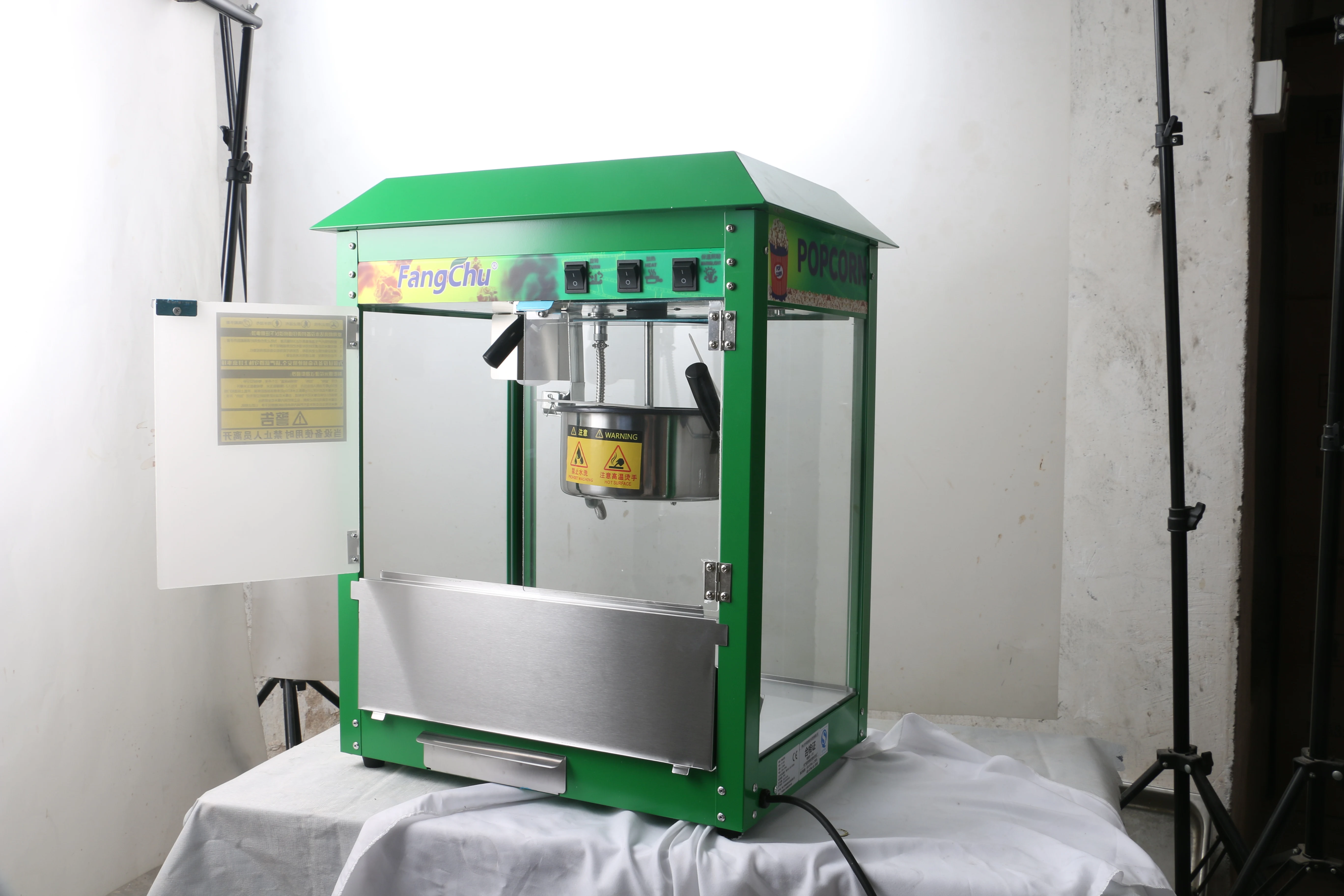 Large capacity  industrial popcorn maker Popcorn machine commercial party snack popcorn machine