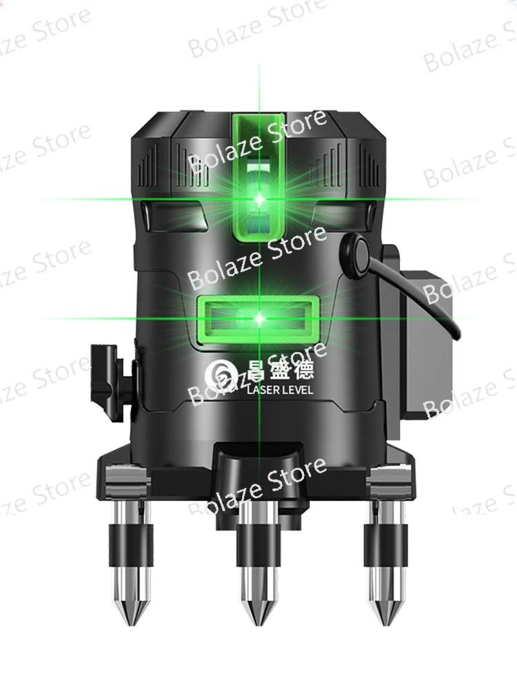 Infrared Green Light Level 2/3/5 Line High Precision Automatic Leveling Outdoor Laser Strong Light Thin Line