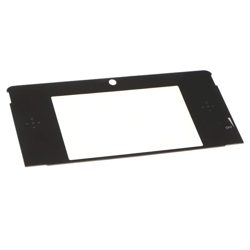 Per Nintendo 3DS Glass material Display LCD Cover Len faceplate sostituzione