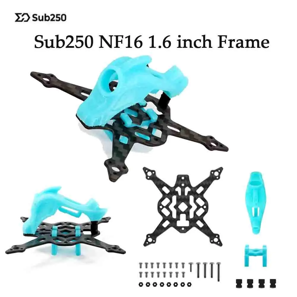 

Новая 1,6-дюймовая рама Sub250 NF16 для Nanofly16 Micro Drone DIY Запчасти RC Аксессуары