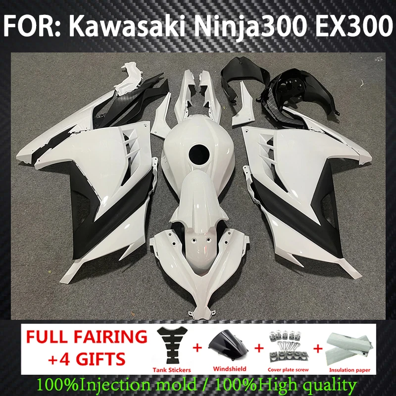 

For Kawasaki Ninja300 EX300 2013-2014-2015-2016-2017 Motorcycle Full Fairing Kit New Fit Ninja 300 Cowling Bodywork Injection