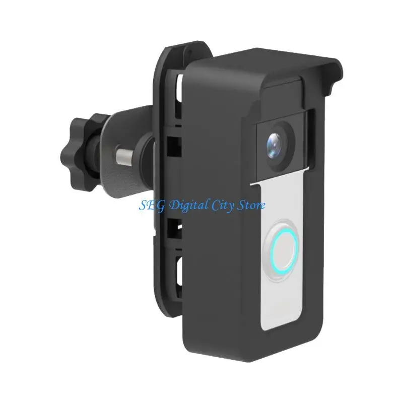 U75B Flexible Security Camera Holder Easy Assembly Mount for Multiple Doorbell Use