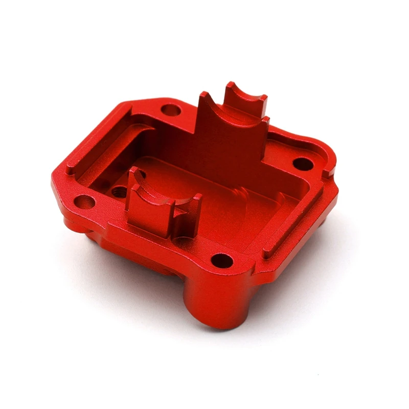 RC Car Upgrade Transmission Cover  For Tamiya TA01 TA02 Df0l Top Force Manta Ray RC Car Upgrade Accessories Red