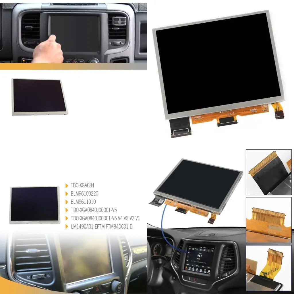 Vehicle Dashboard Screen Panel for Display Repair Service Tasks BLM96100220  