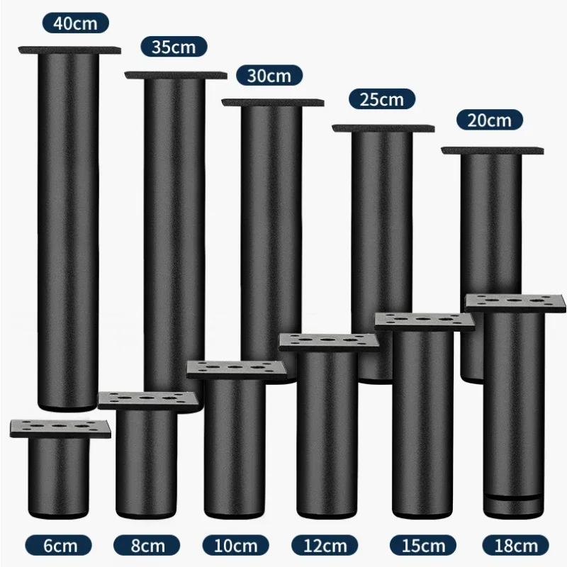Aluminium Schrank Füße Tisch Füße Schrank Füße Bad Beistell tisch Sofa TV Schrank Stütz beine verstellbar
