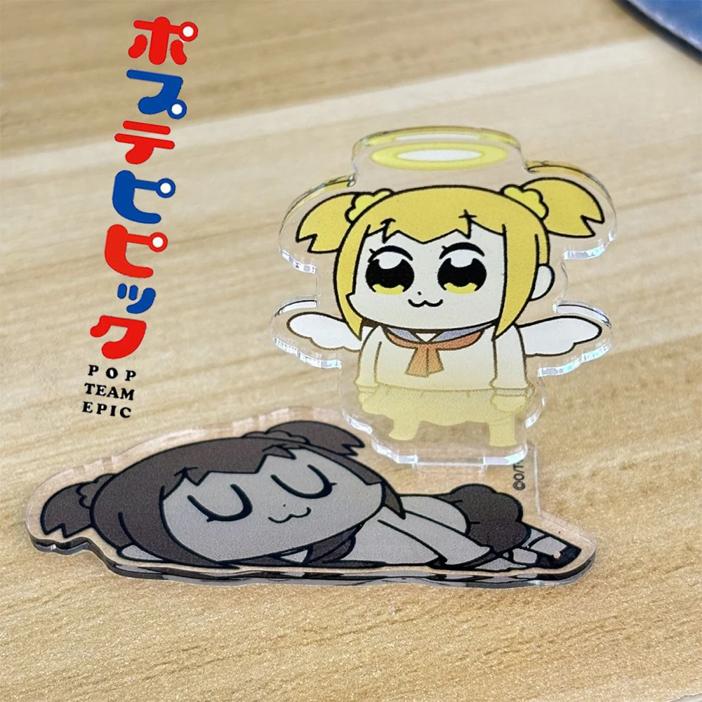 Figura Acrílica de Popuko Pipimi del Anime Pop Team Epic, Modelo Decorativo para Escritorio, Adornos, Accesorios de Cosplay, Regalos
